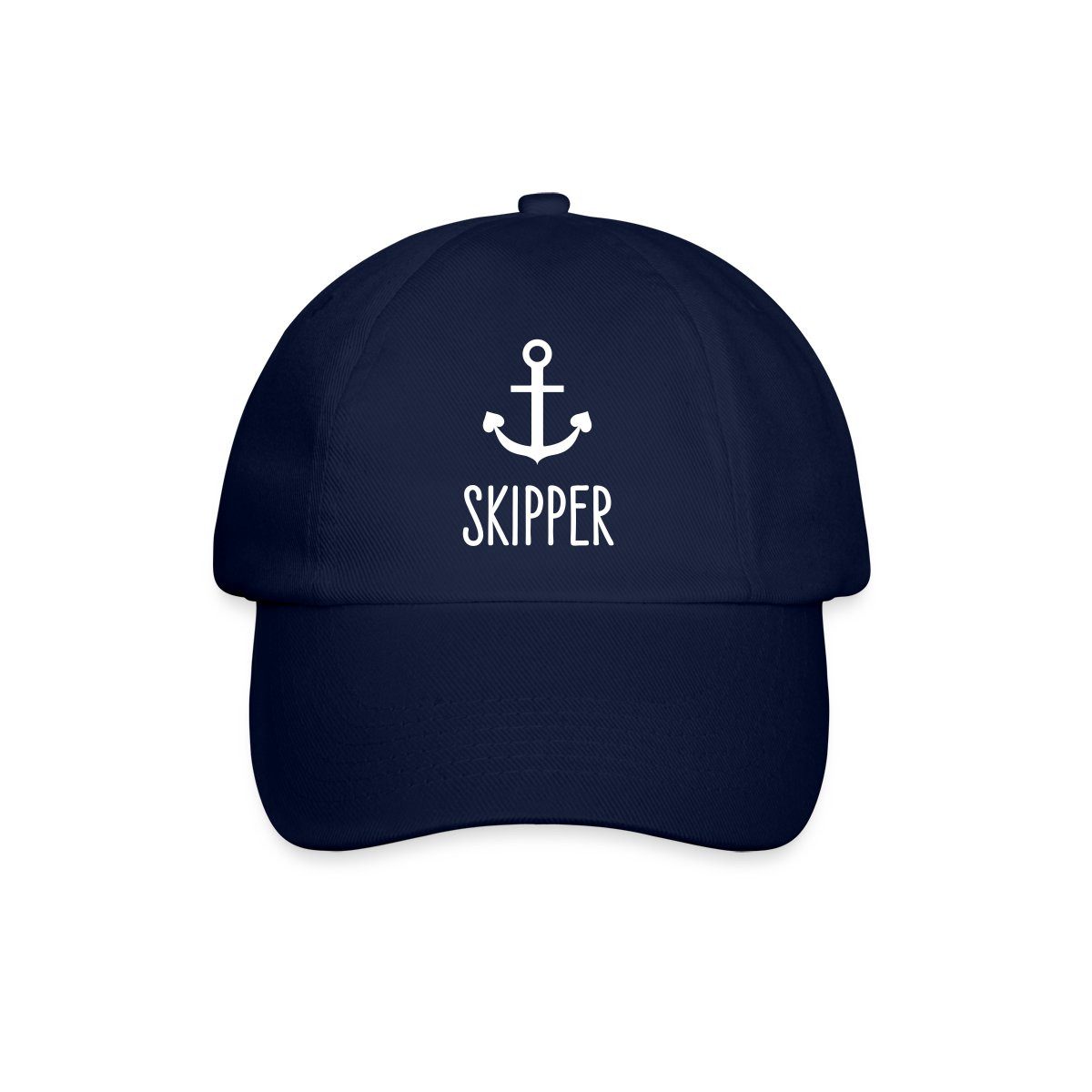 Spreadshirt Baseball Cap Skipper Kapitän Anker günstig online kaufen