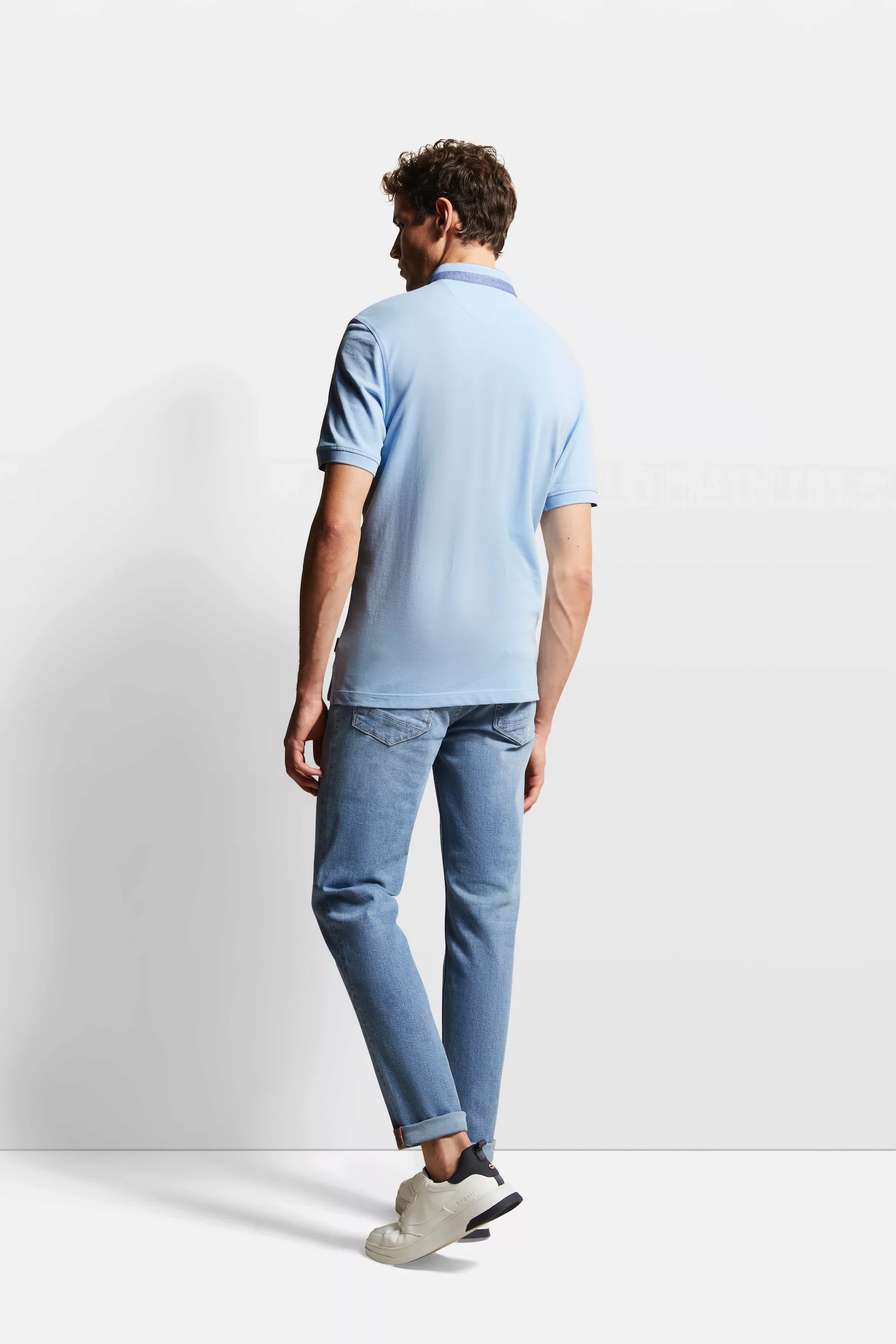 bugatti Poloshirt, mit Stehkragen günstig online kaufen