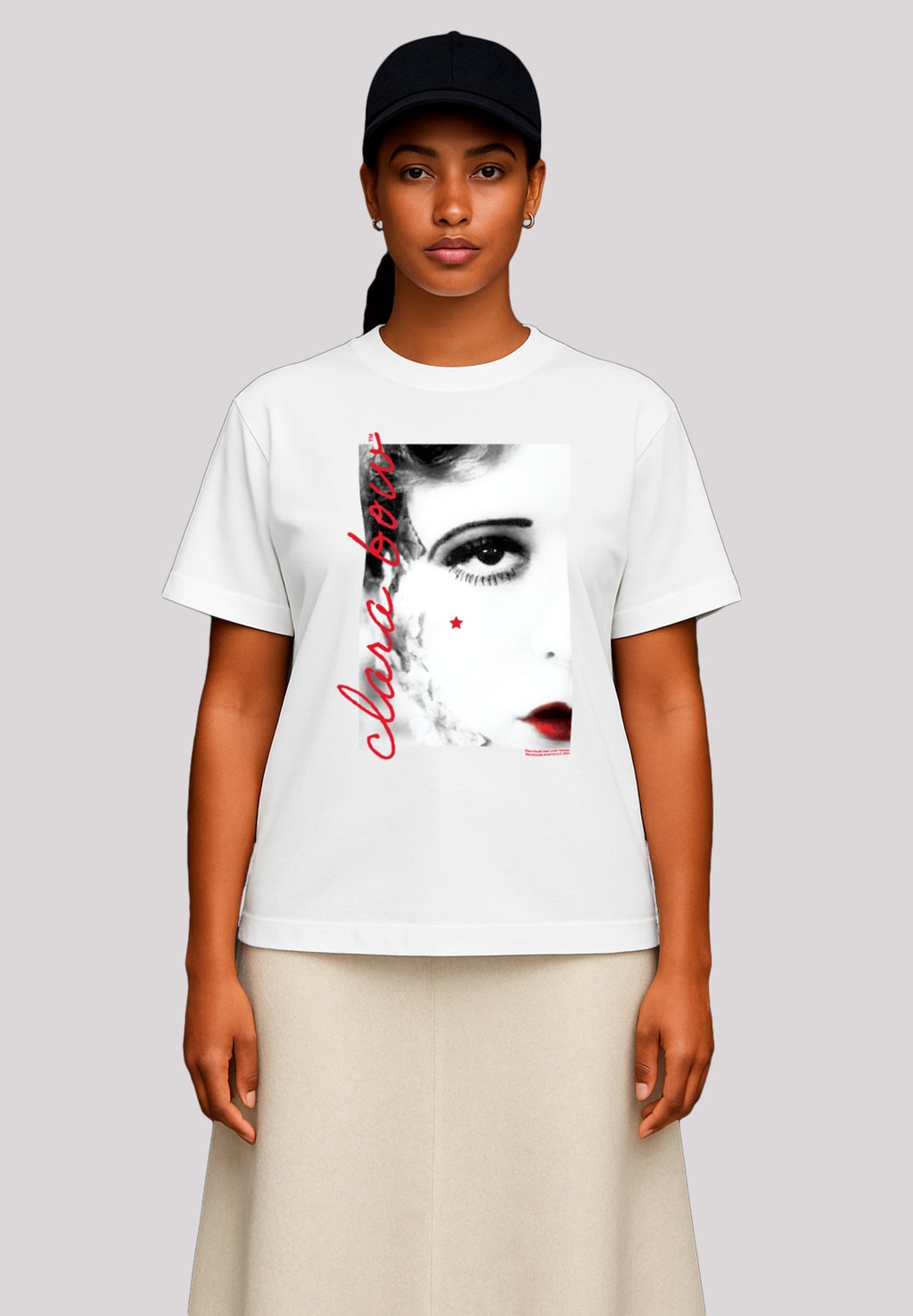 F4NT4STIC T-Shirt "Clara Bow Hollywood Star", Premium Qualität günstig online kaufen