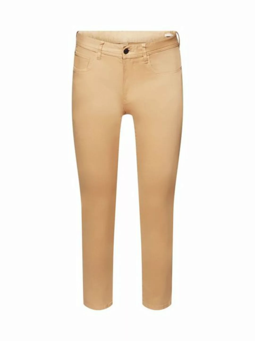 Esprit Stoffhose Slim-Fit-Hose aus organischer Baumwolle günstig online kaufen