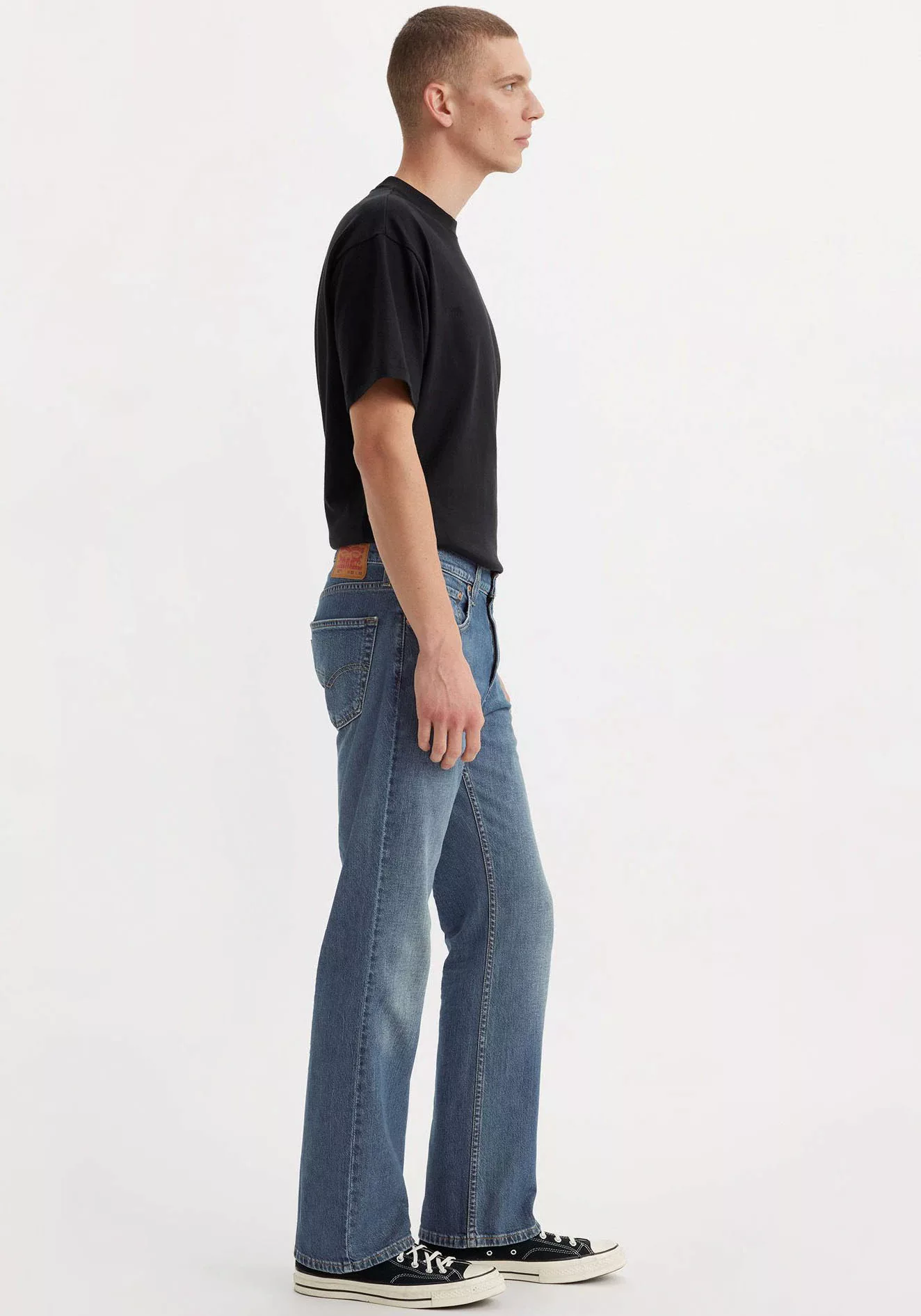 Levis Bootcut-Jeans "527 SLIM BOOT CUT", in cleaner Waschung günstig online kaufen