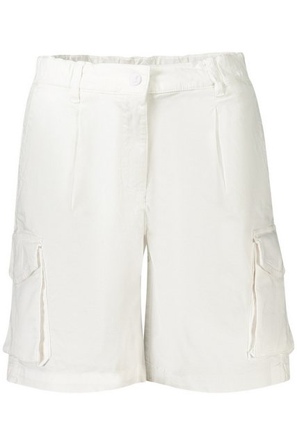 K-Way 5-Pocket-Hose Weiße Damen Bermuda-Shorts mit Cargotaschen und flexibl günstig online kaufen