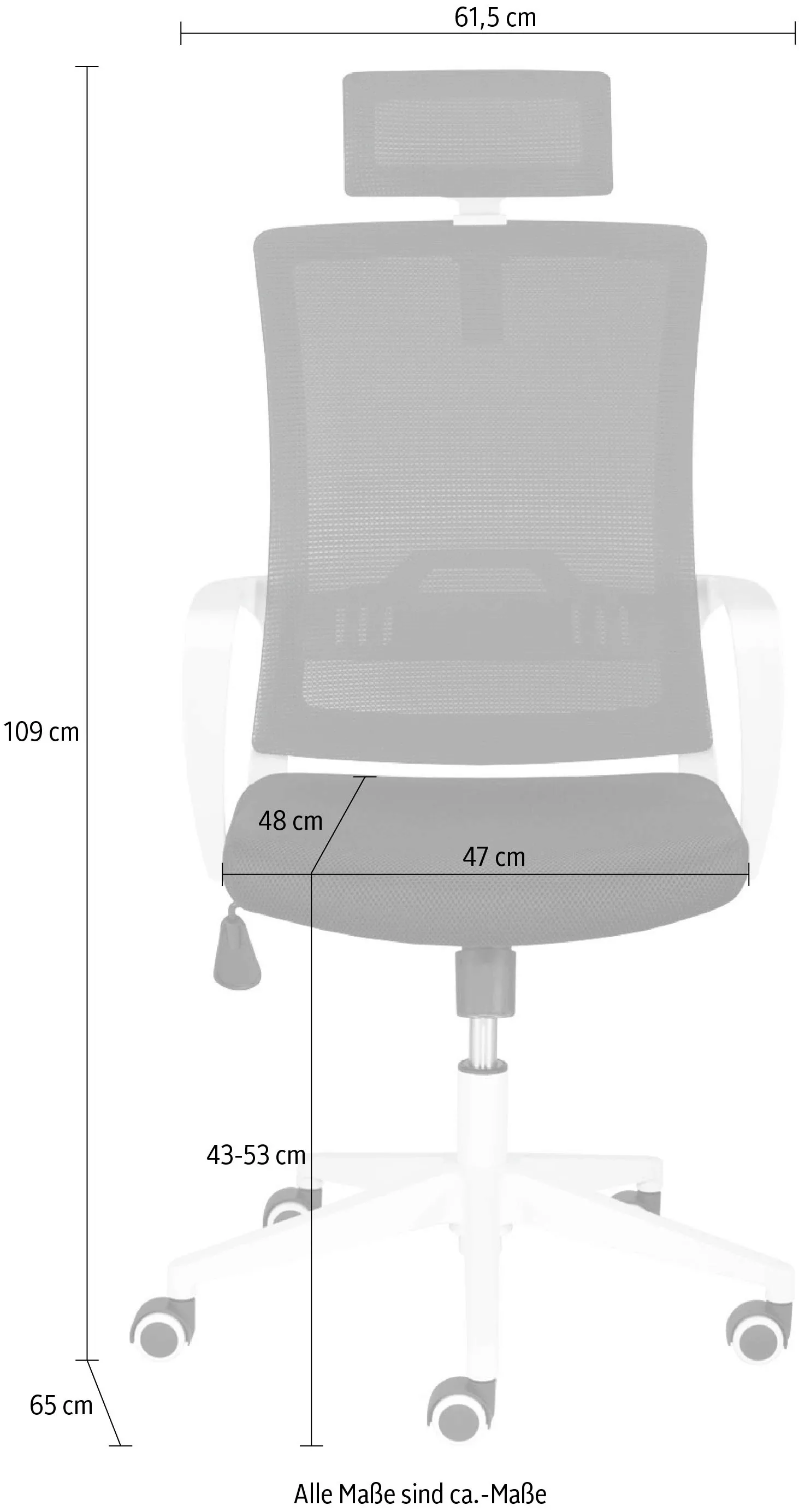 Mayer Sitzmöbel Bürostuhl, Polyester günstig online kaufen