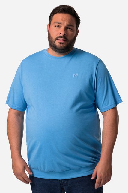 Men Plus T-Shirt Men+ T-Shirt Bauchfit Basic Halbarm bis 8 XL günstig online kaufen