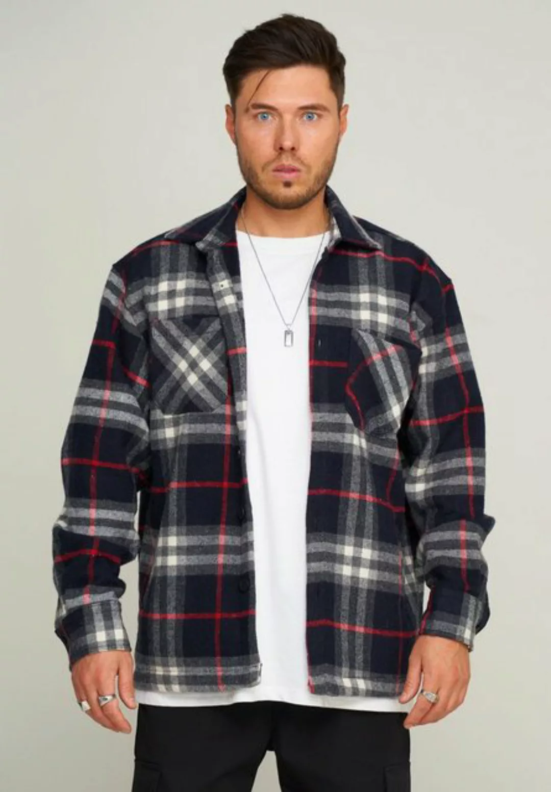 2Y Premium Flanellhemd 2YOTTAWA Oversized Flanell günstig online kaufen