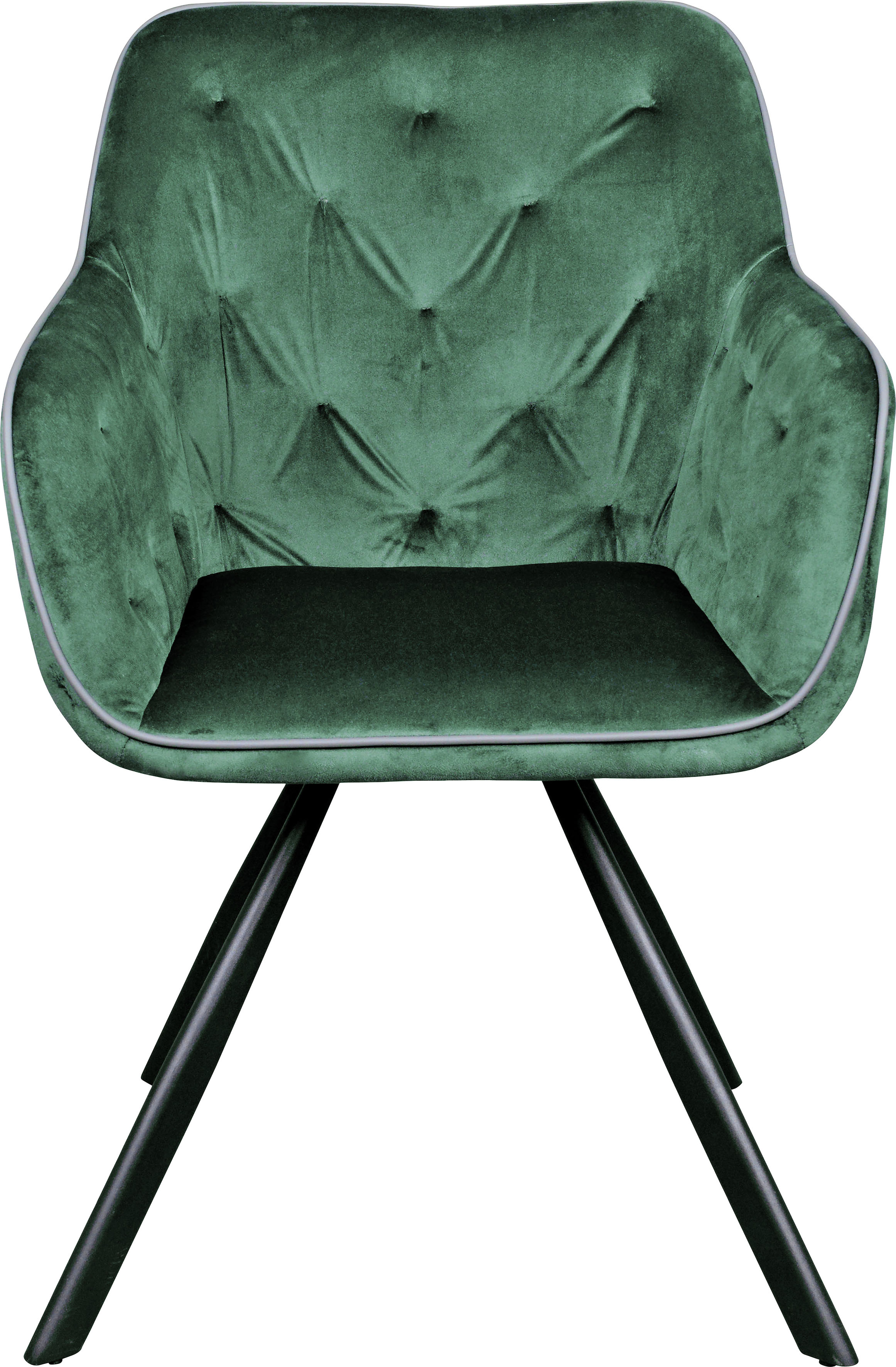 Kayoom Polsterstuhl "Stuhl Eann 125, Stuhl im Retro-Design, edles Design", günstig online kaufen