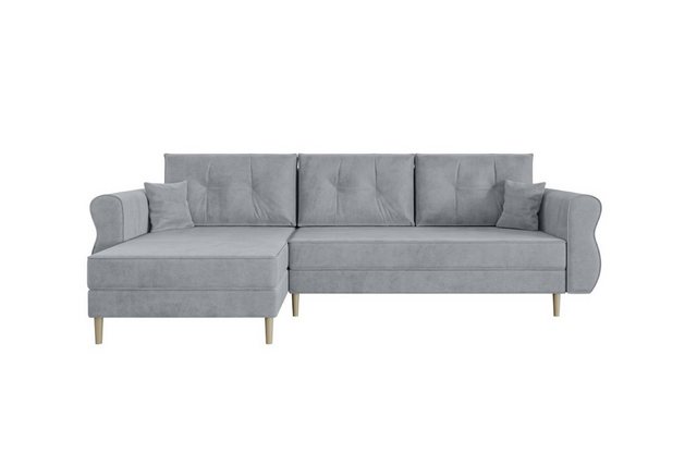 ALTDECOR Ecksofa HERMES-L, Couch mit Schlaffunktion, Wohnzimmer - links/rec günstig online kaufen