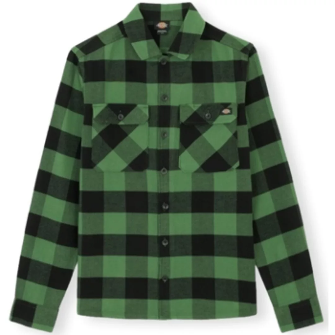 Dickies  Hemdbluse New Sacramento Shirt - Green günstig online kaufen