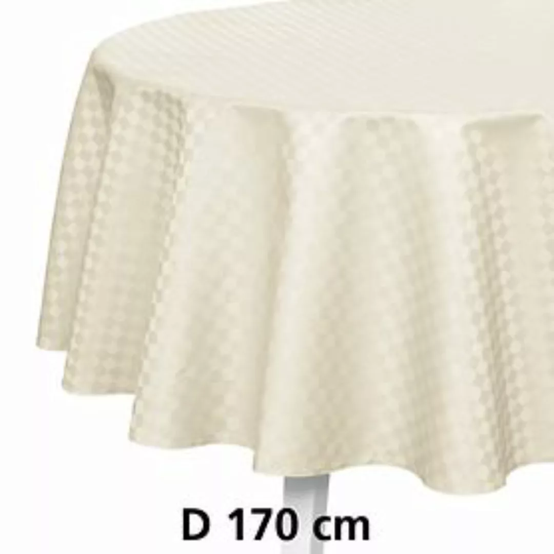 Tischdecke 'Casa' perle D 170 günstig online kaufen