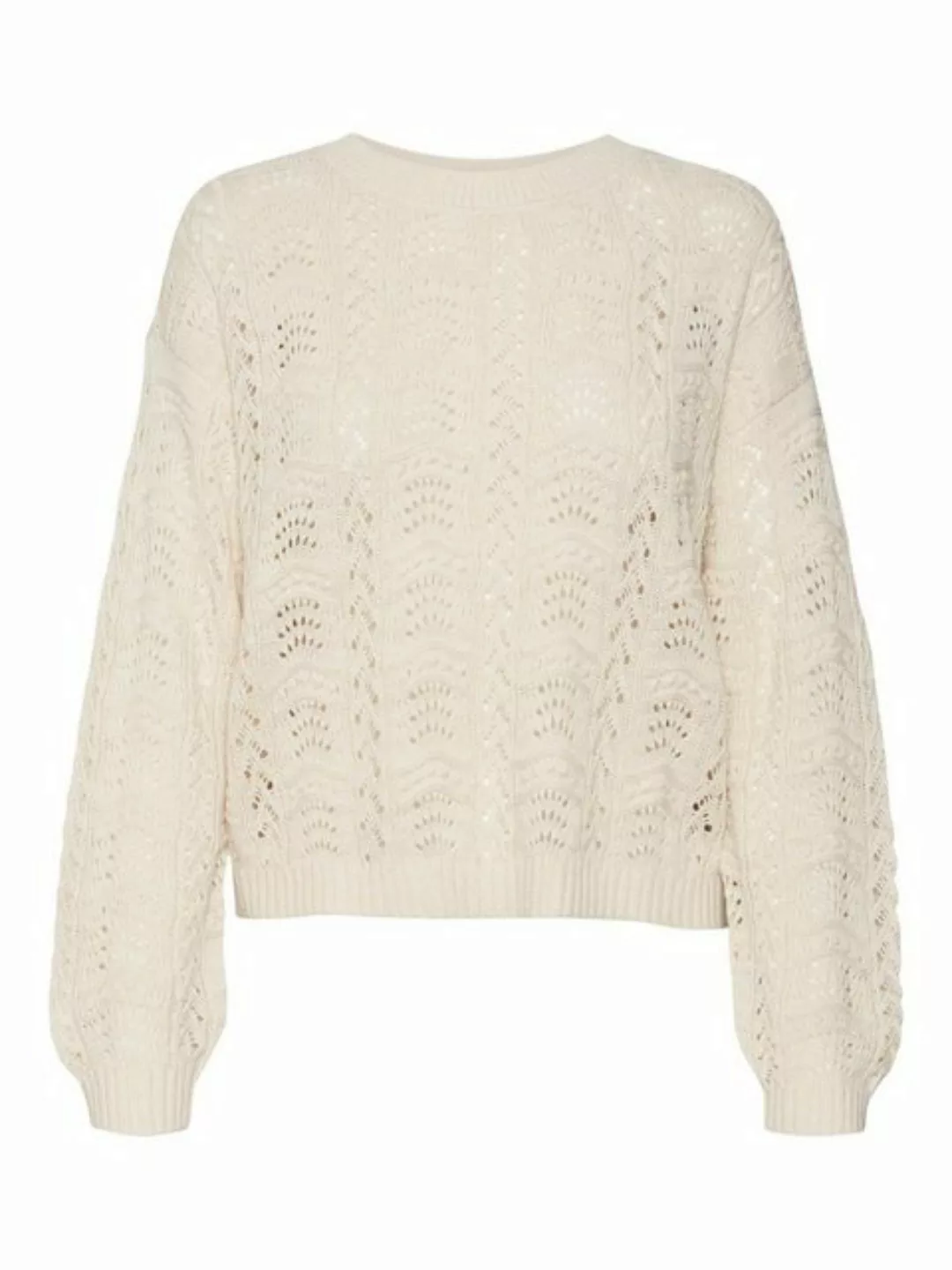 Vero Moda Strickpullover Arlet (1-tlg) Lochmuster günstig online kaufen