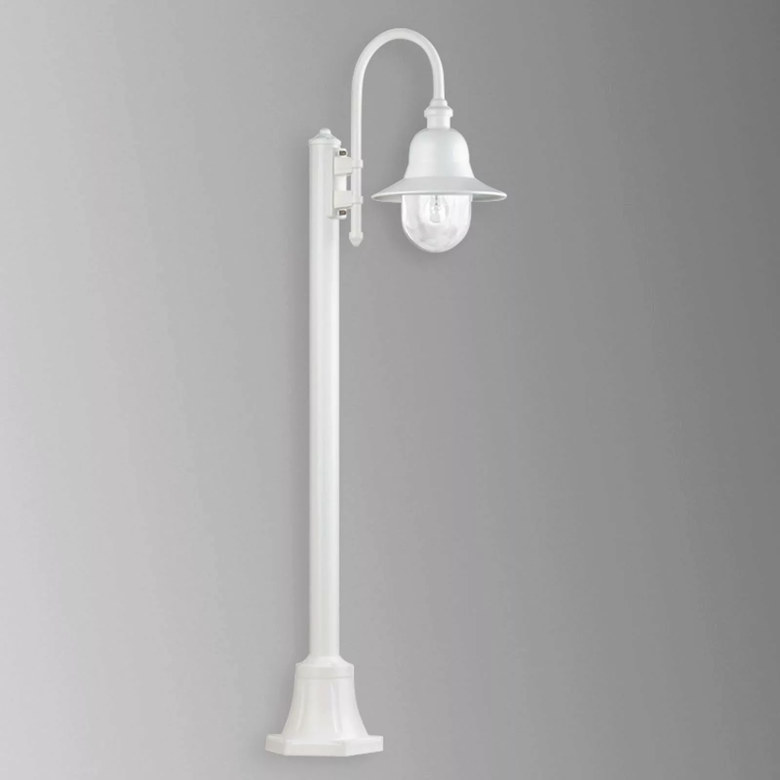 Wegelampe Nios aus Aludruckguss, weiß günstig online kaufen