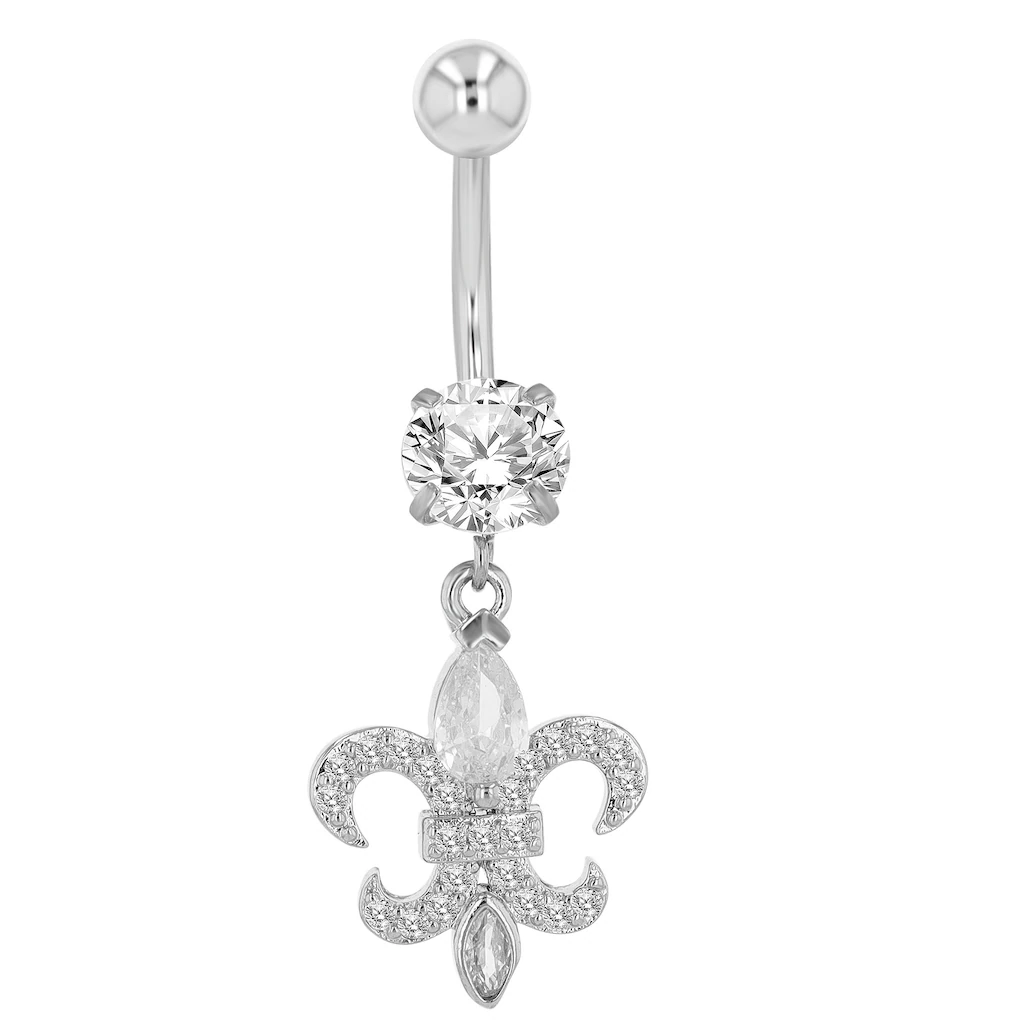 Adelia´s Bauchnabelpiercing "Damen Pircing - Bauchnabelpiercing aus Edelsta günstig online kaufen