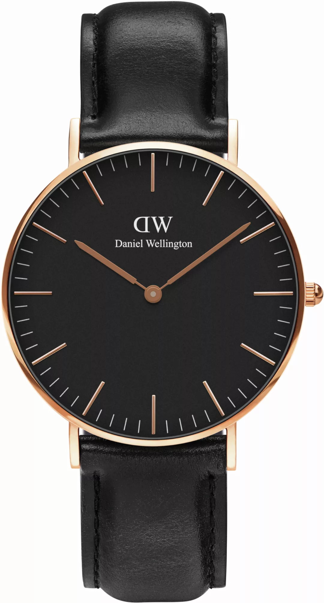 Daniel Wellington Classic Black Sheffield Rose 36 DW00100139 Armbanduhr günstig online kaufen