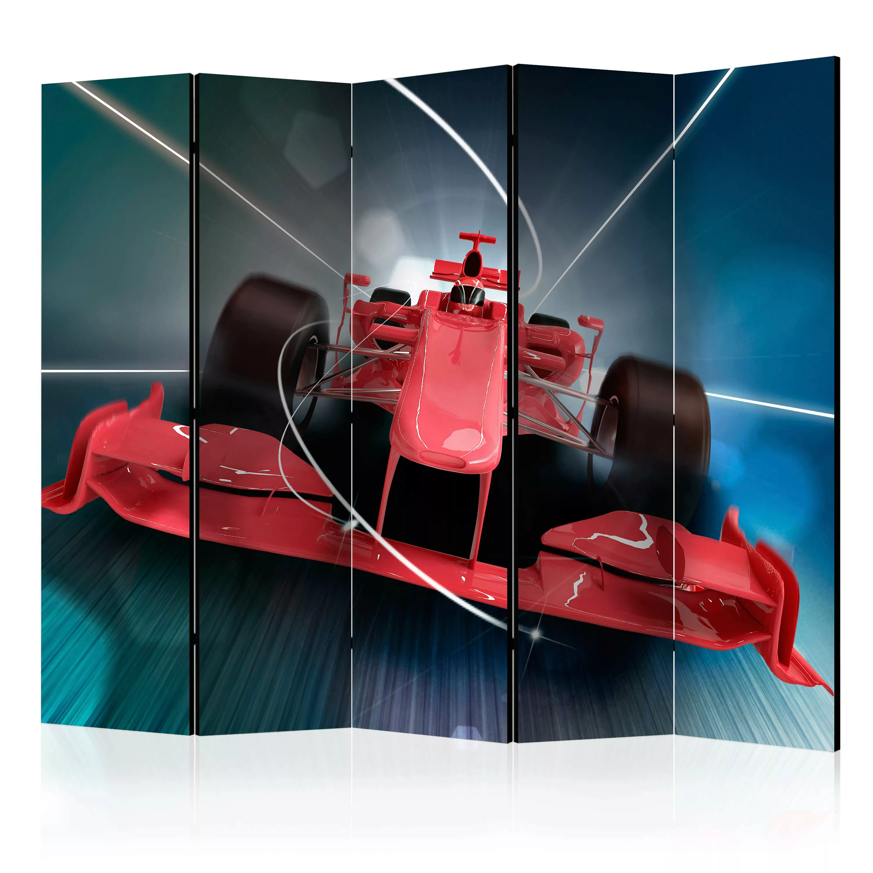 5-teiliges Paravent - Formula 1 Car Ii [room Dividers] günstig online kaufen