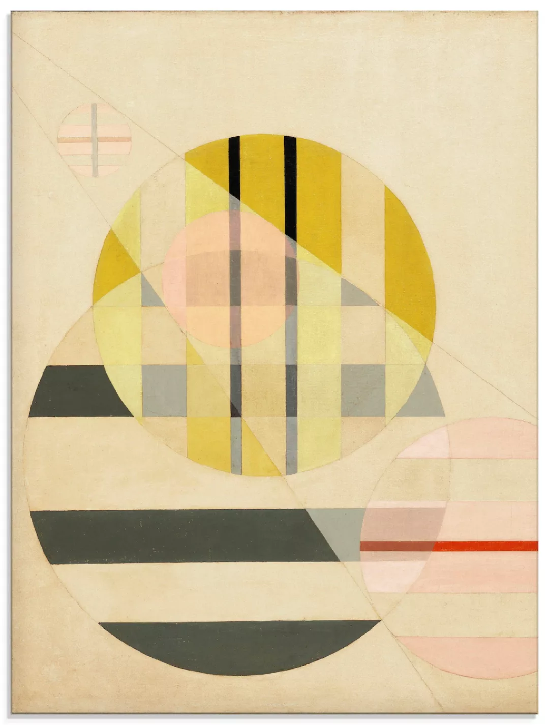 Artland Glasbild »Z II. 1925«, Muster, (1 St.), in verschiedenen Größen günstig online kaufen
