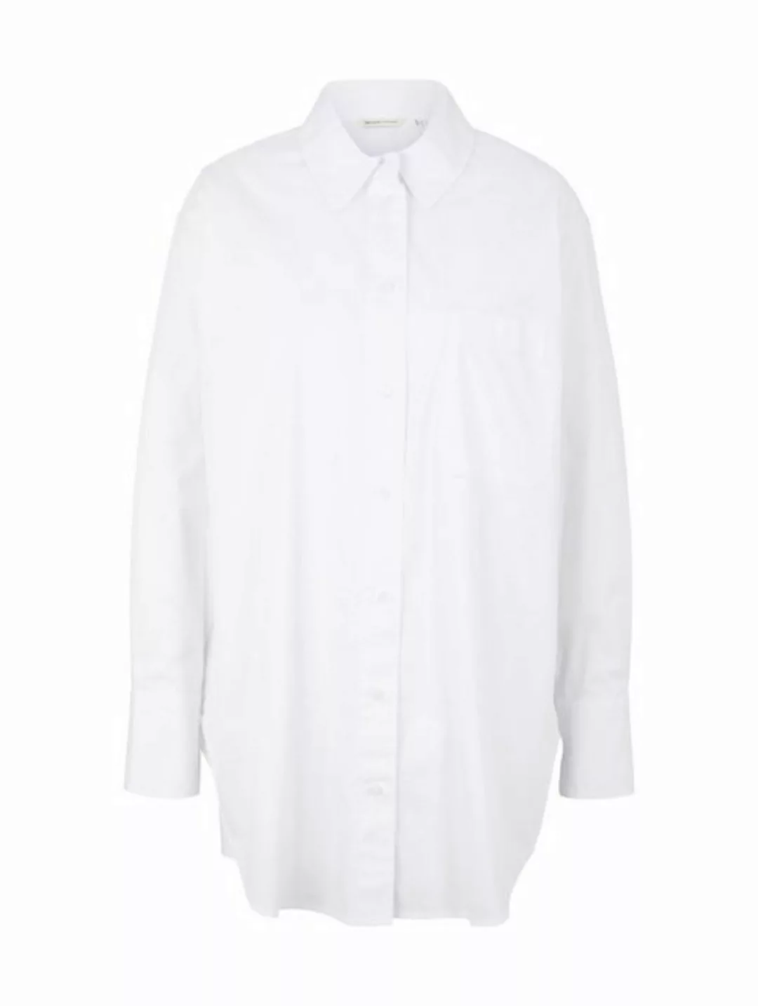 TOM TAILOR Blusentop long shirt with chest pocket günstig online kaufen