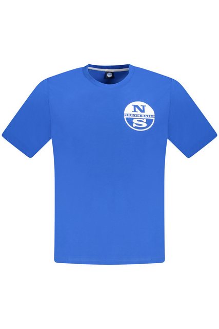 North Sails T-Shirt Herren T-Shirt Blau - Kurzarm & Rundhals mit günstig online kaufen