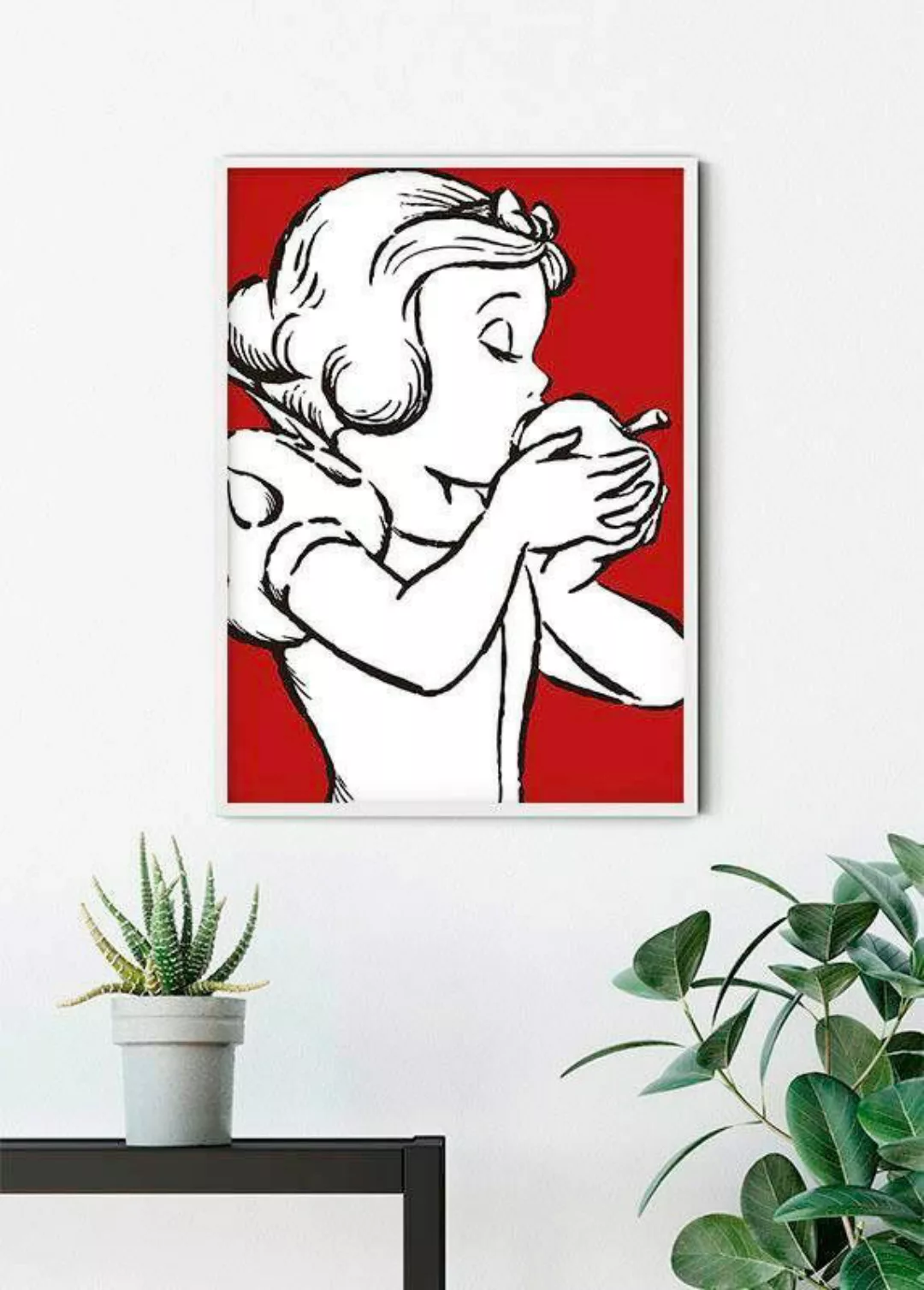 Komar Poster »Snow White Apple Bite - red«, Disney, (1 St.) günstig online kaufen