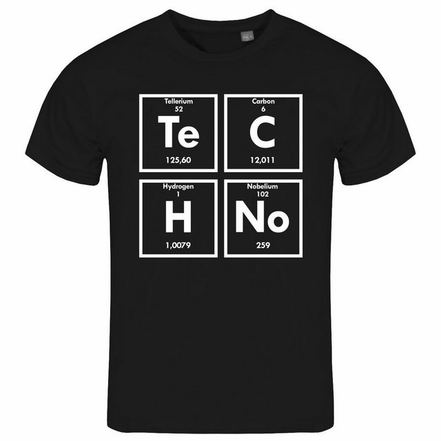 deinshirt Print-Shirt Herren T-Shirt Techno Funshirt mit Motiv günstig online kaufen