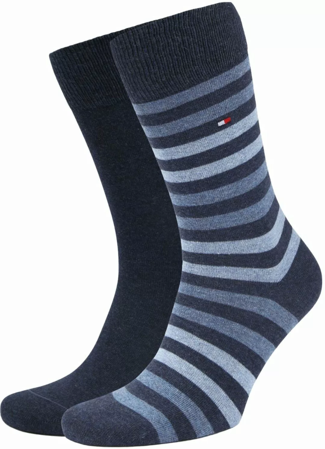 Tommy Hilfiger Herren Socken DUO STRIPE 2er Pack günstig online kaufen