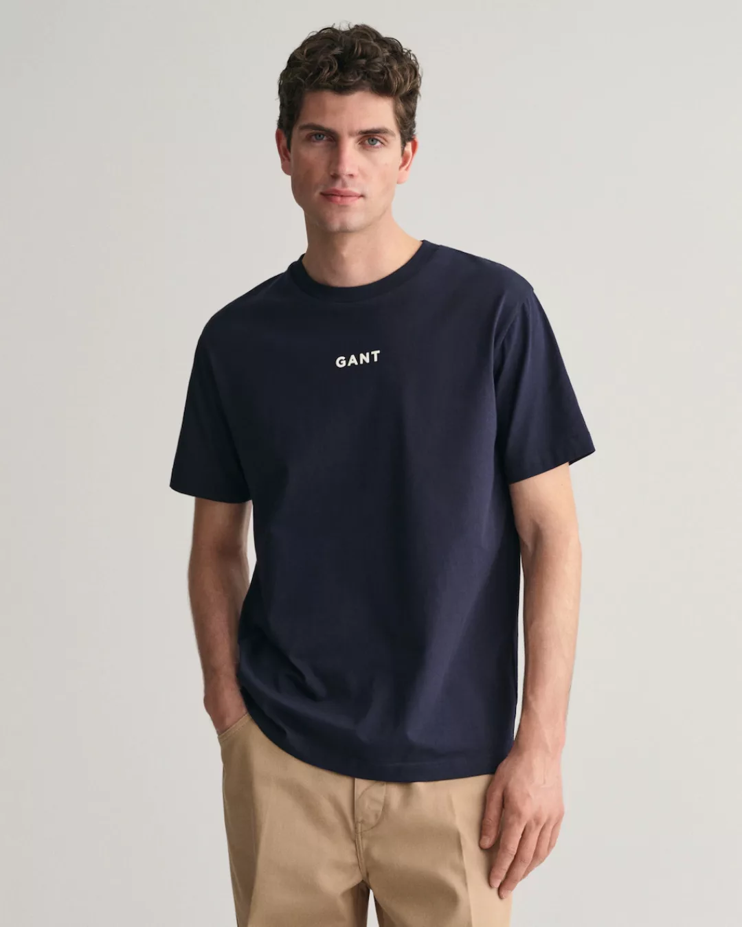 Gant T-Shirt "CONTRAST SMALL LOGO TSHIRT" günstig online kaufen