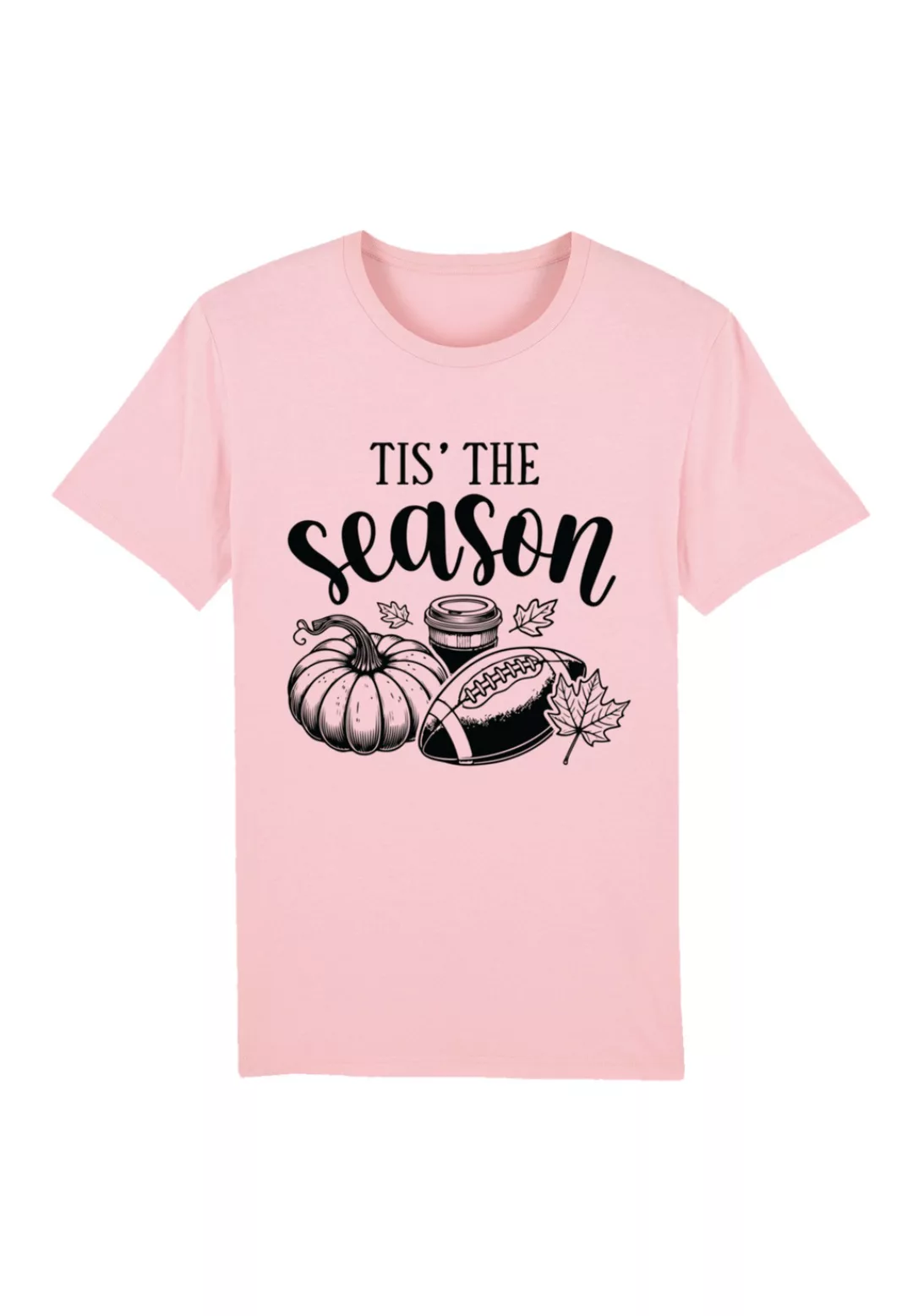 F4NT4STIC T-Shirt "Fall pumpkin coffe football its the Season", Premium Qua günstig online kaufen