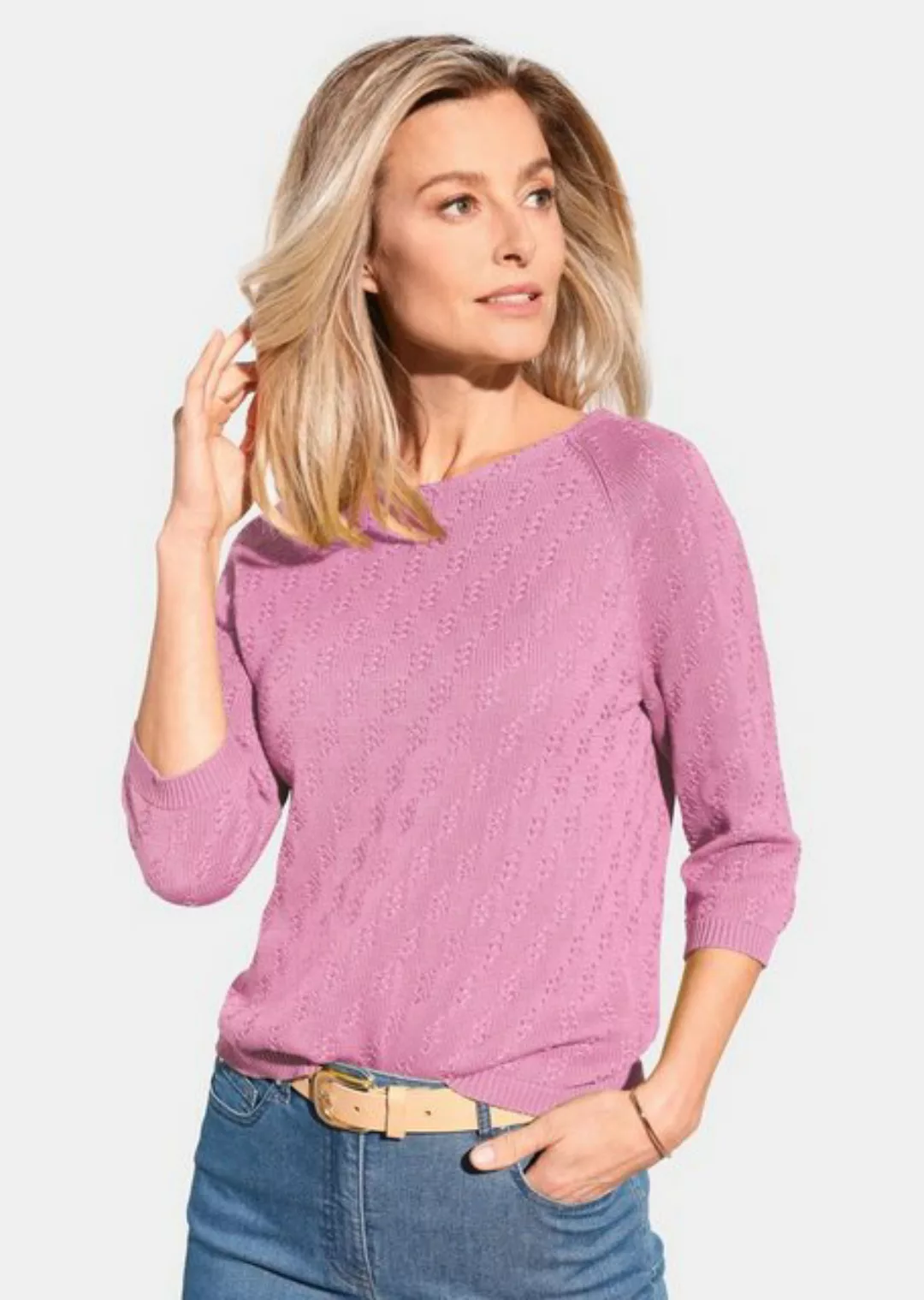 GOLDNER Strickpullover Kurzgröße: Pullover günstig online kaufen