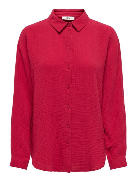 JACQUELINE de YONG Blusenshirt Elegantes Hemd Langarm Bluse in Knitteroptik günstig online kaufen