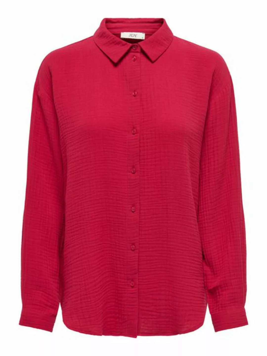 JACQUELINE de YONG Blusenshirt Elegantes Hemd Langarm Bluse in Knitteroptik günstig online kaufen