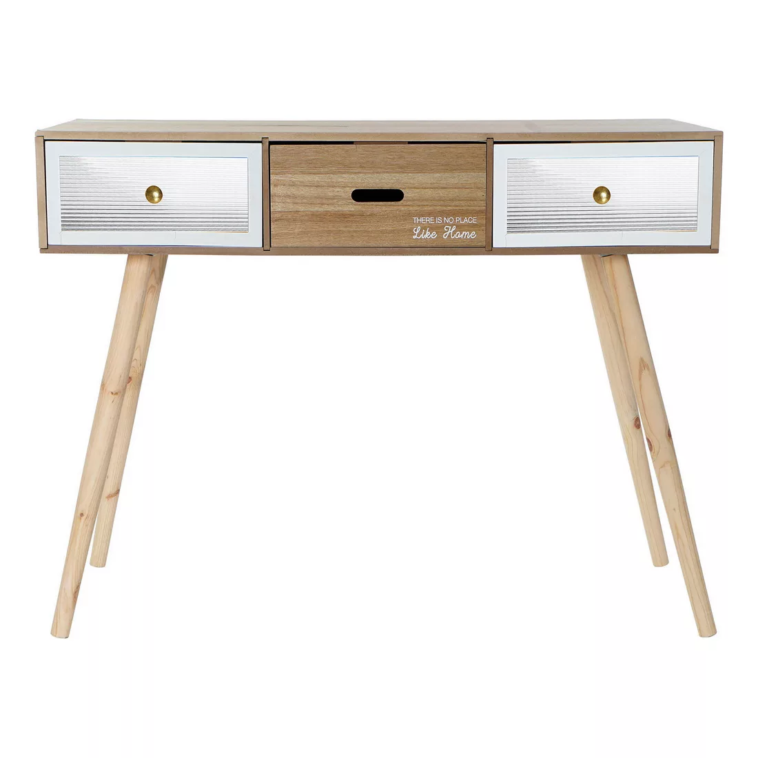 Schreibtisch Dkd Home Decor Weiß Braun Holz (100 X 50 X 76 Cm) günstig online kaufen