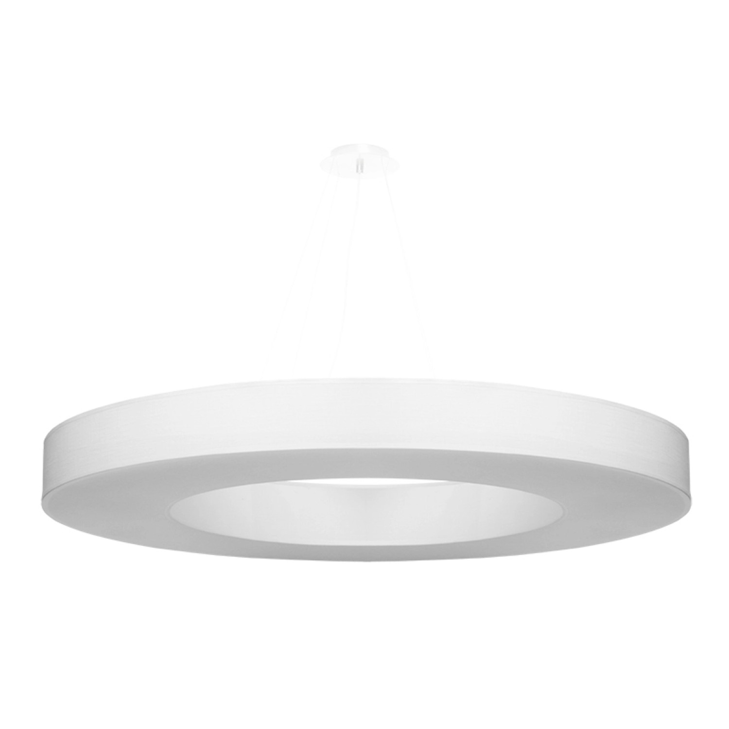 Sollux Lighting Kronleuchter Saturno Slim 90 Weiß günstig online kaufen