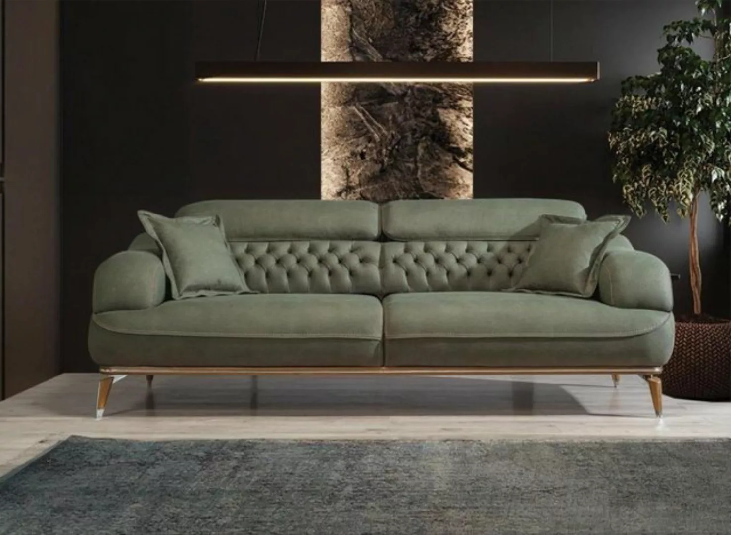 JVmoebel Sofa Luxus Sofa Dreisitzer Wohnzimmer Einrichtung Modern Dreisitze günstig online kaufen