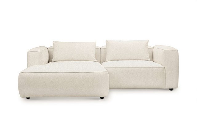 andas Ecksofa "Tvinnet", Breite 228 cm, extra tiefe Sitzfläche, kubisches S günstig online kaufen