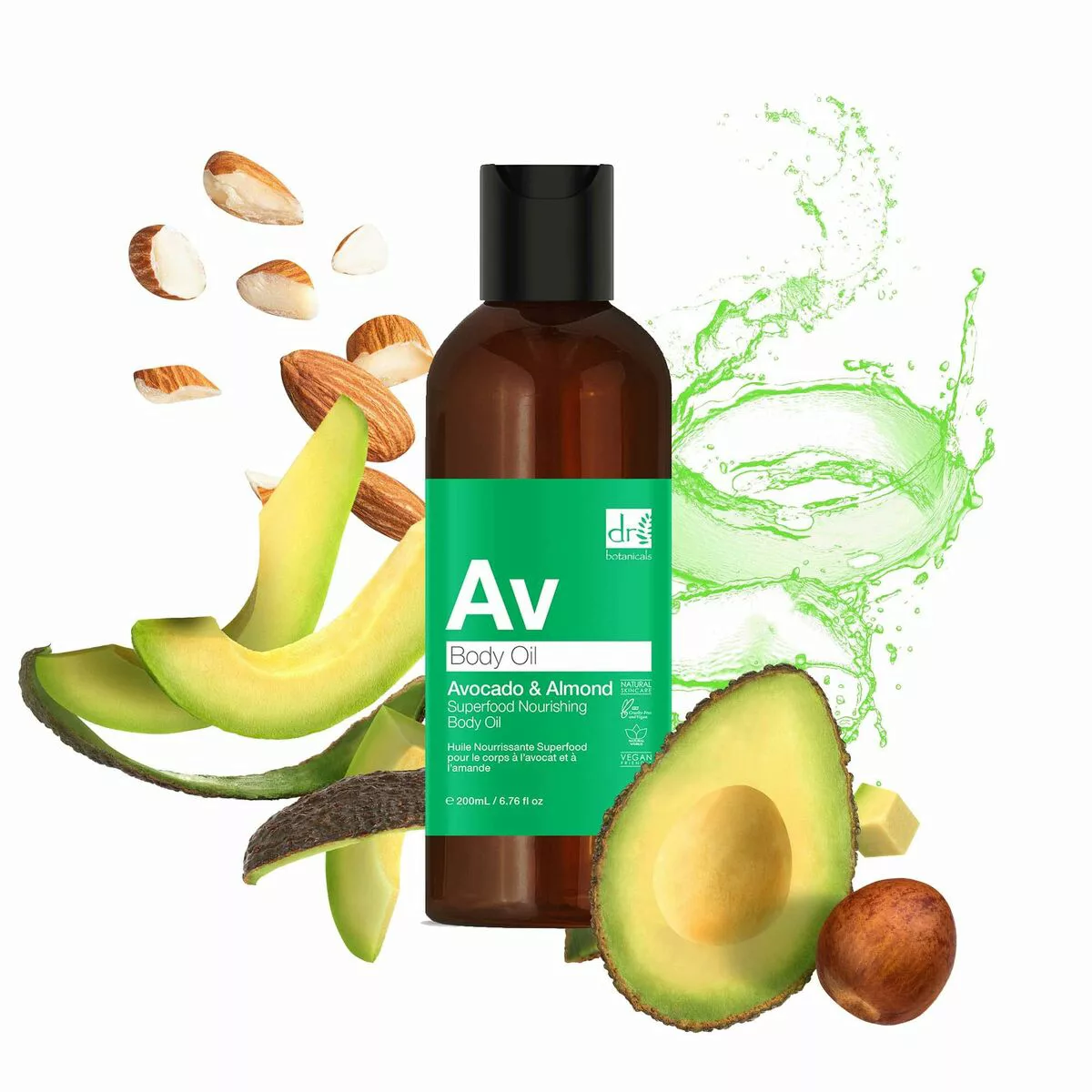 dr botanicals Avocado & Almond Superfood Nourishing Body Oil günstig online kaufen
