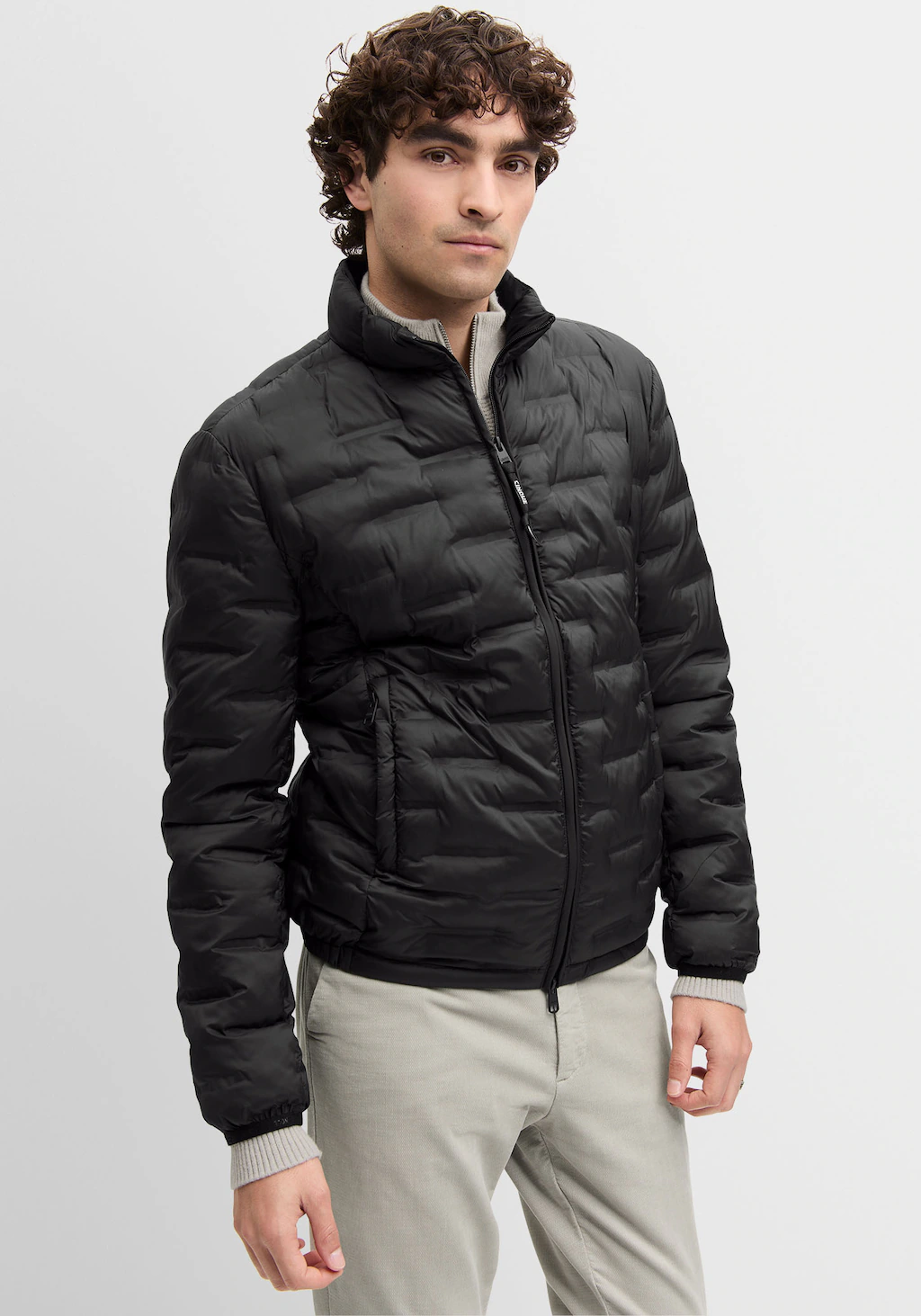 Cinque Steppjacke "CISURF", ohne Kapuze, regular fit, mit Stehkragen günstig online kaufen
