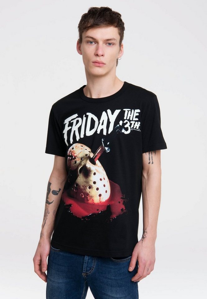 LOGOSHIRT T-Shirt "Friday The 13th", mit coolem Motiv günstig online kaufen