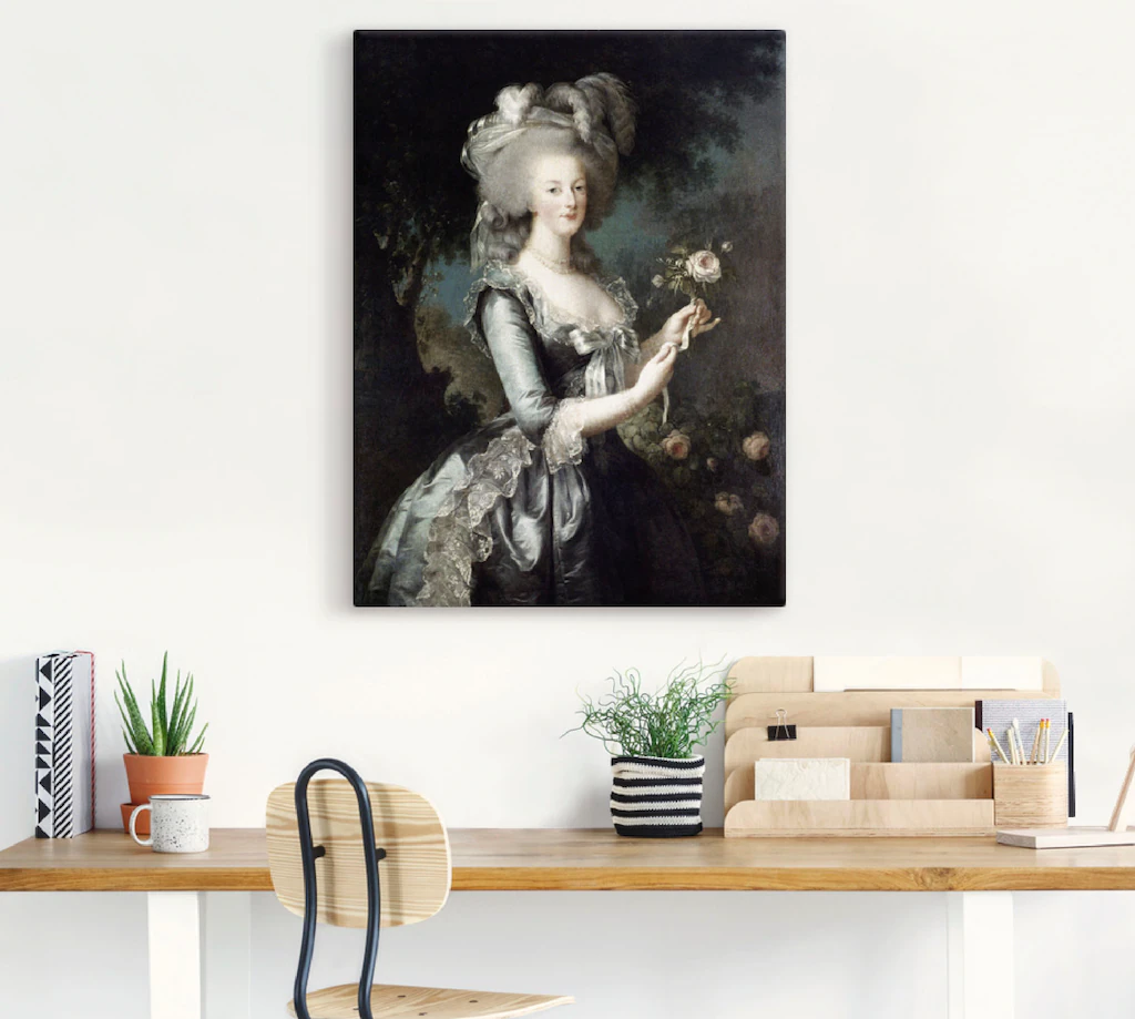 Artland Wandbild »Marie Antoinette, 1783«, Menschen, (1 St.), als Alubild, günstig online kaufen