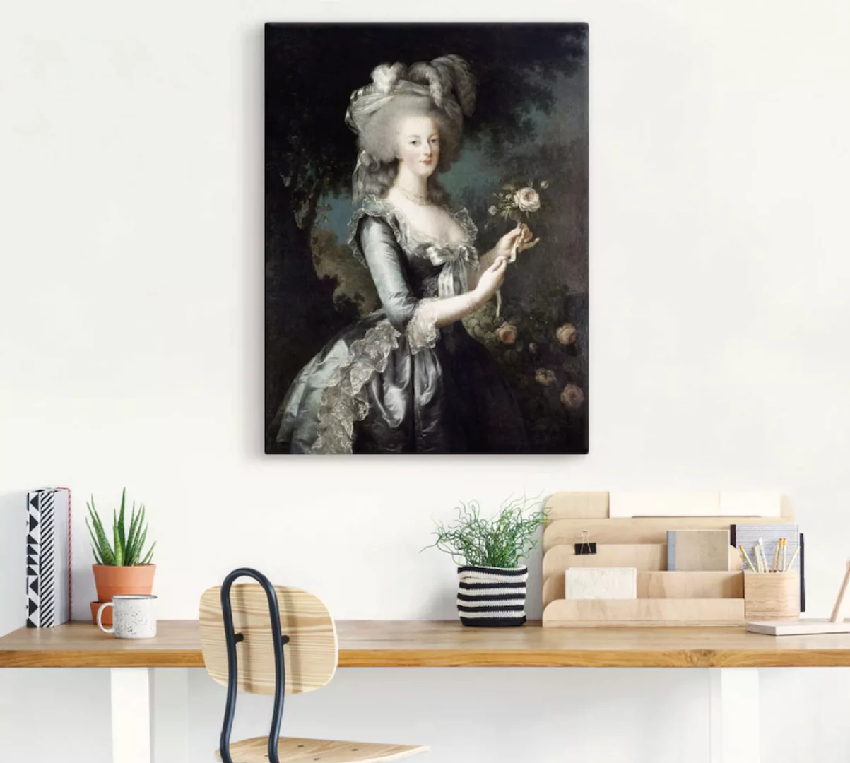 Artland Wandbild "Marie Antoinette, 1783", Menschen, (1 St.), als Alubild, günstig online kaufen