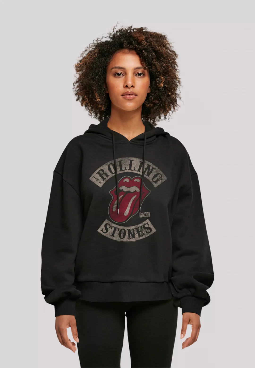 F4NT4STIC Kapuzenpullover "The Rolling Stones Tour 78", Print günstig online kaufen