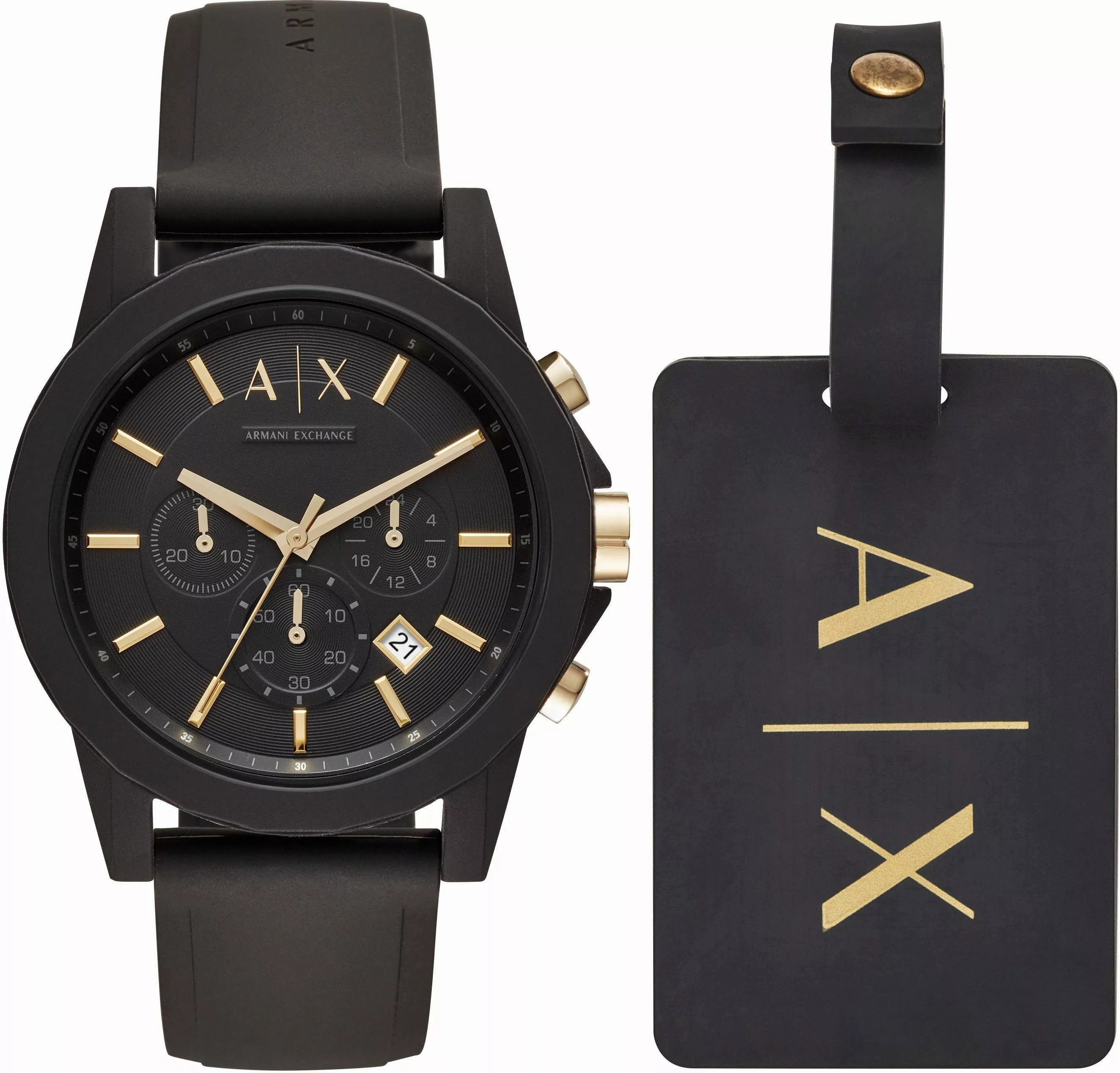 ARMANI EXCHANGE Chronograph AX7105, (Set, 2-tlg), günstig online kaufen