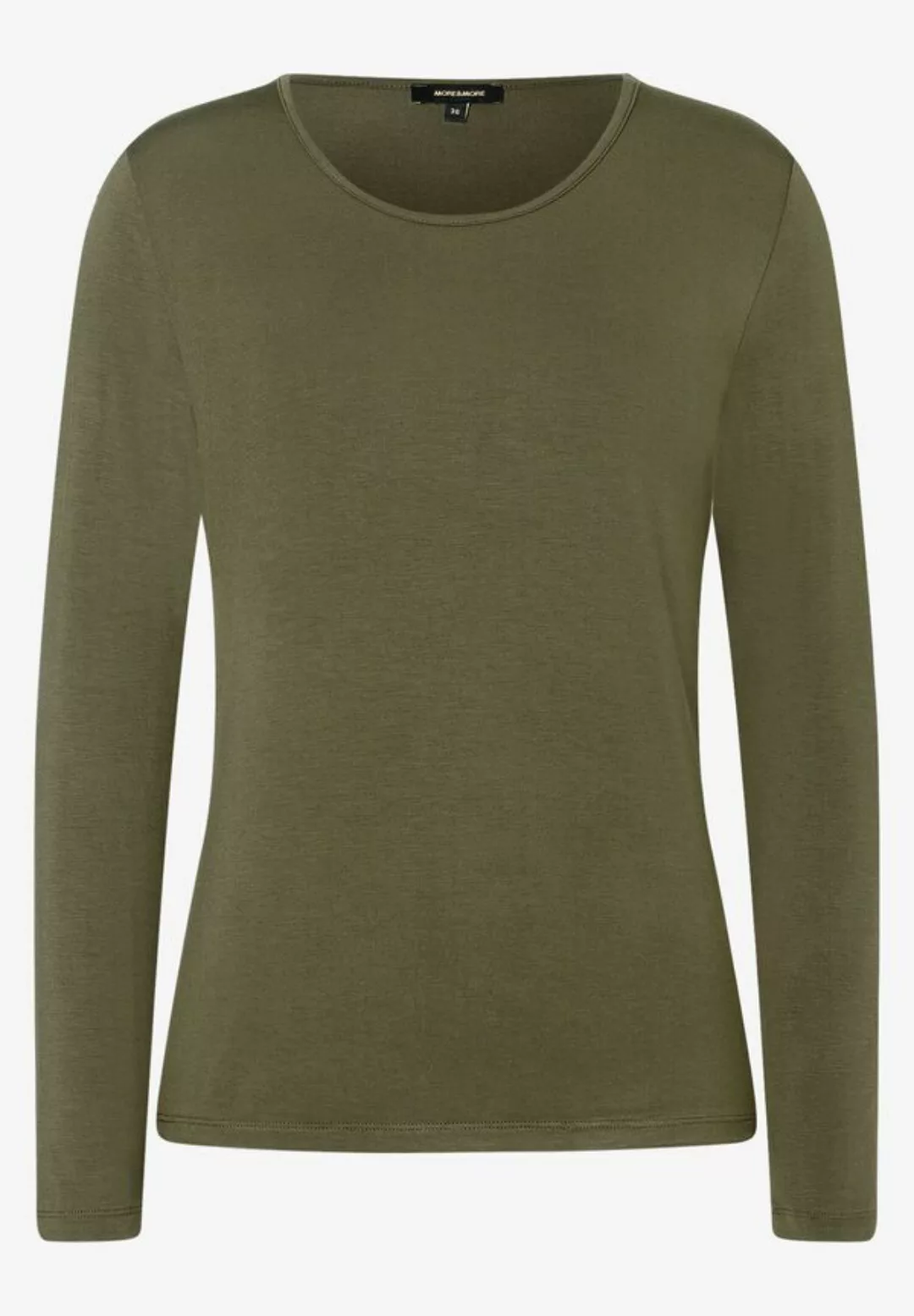 Langarm-T-Shirt, dunkelgrün, Winter-Kollektion günstig online kaufen
