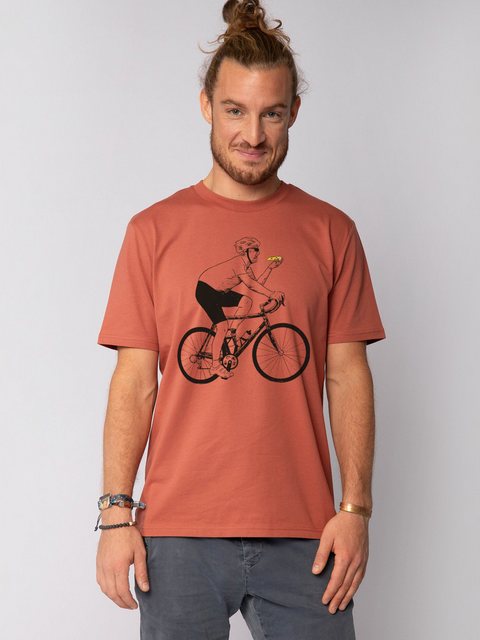 wat? Apparel T-Shirt Fahrrad und Pizza günstig online kaufen