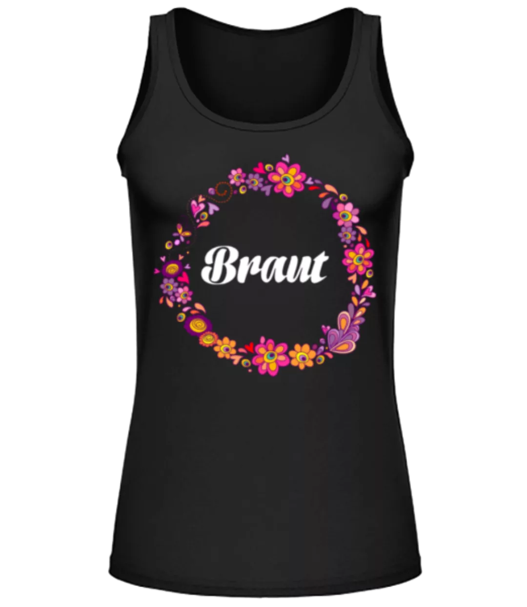 JGA Braut Blumenkranz · Frauen Tank Top günstig online kaufen