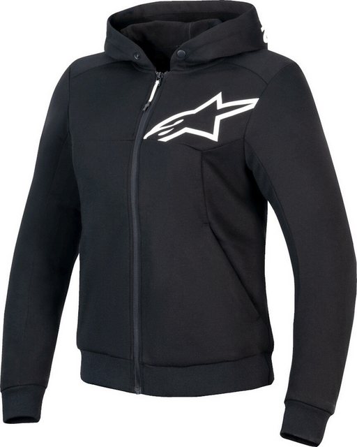 Alpinestars Motorradjacke Stella Chrome V2 Sport Damen Motorrad Zip Hoodie günstig online kaufen