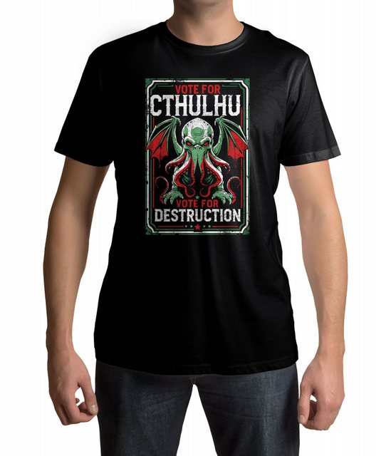 Lootchest T-Shirt Vote for Cthulhu günstig online kaufen