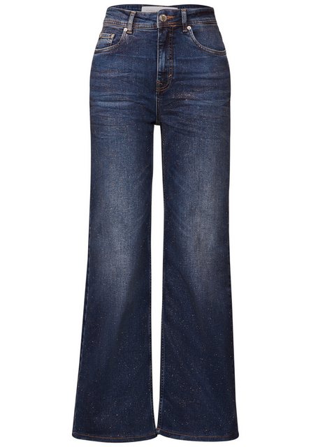 STREET ONE STUDIO Loose-fit-Jeans, mit Wide Legs günstig online kaufen