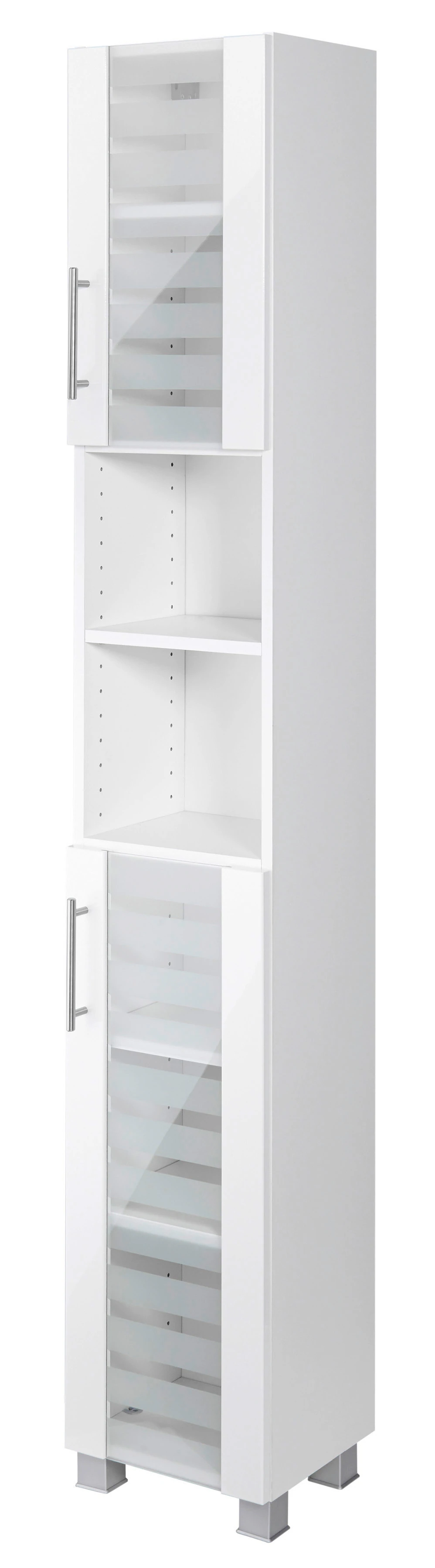 welltime Seitenschrank "Jaca", Breite 30 cm, mit MDF Hochglanz-Fronten günstig online kaufen