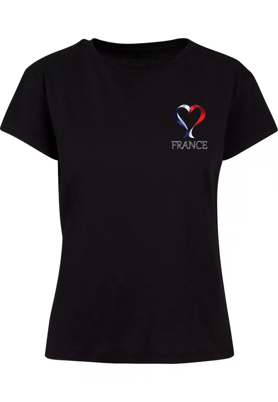 Merchcode T-Shirt "Merchcode Ladies Merchcode Football - France T-shirt" günstig online kaufen