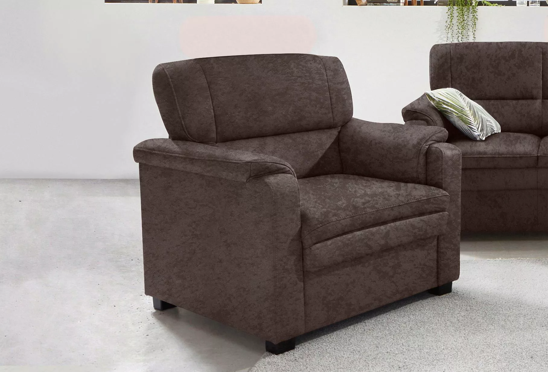sit&more Sessel »Pisa«, mit Federkern günstig online kaufen
