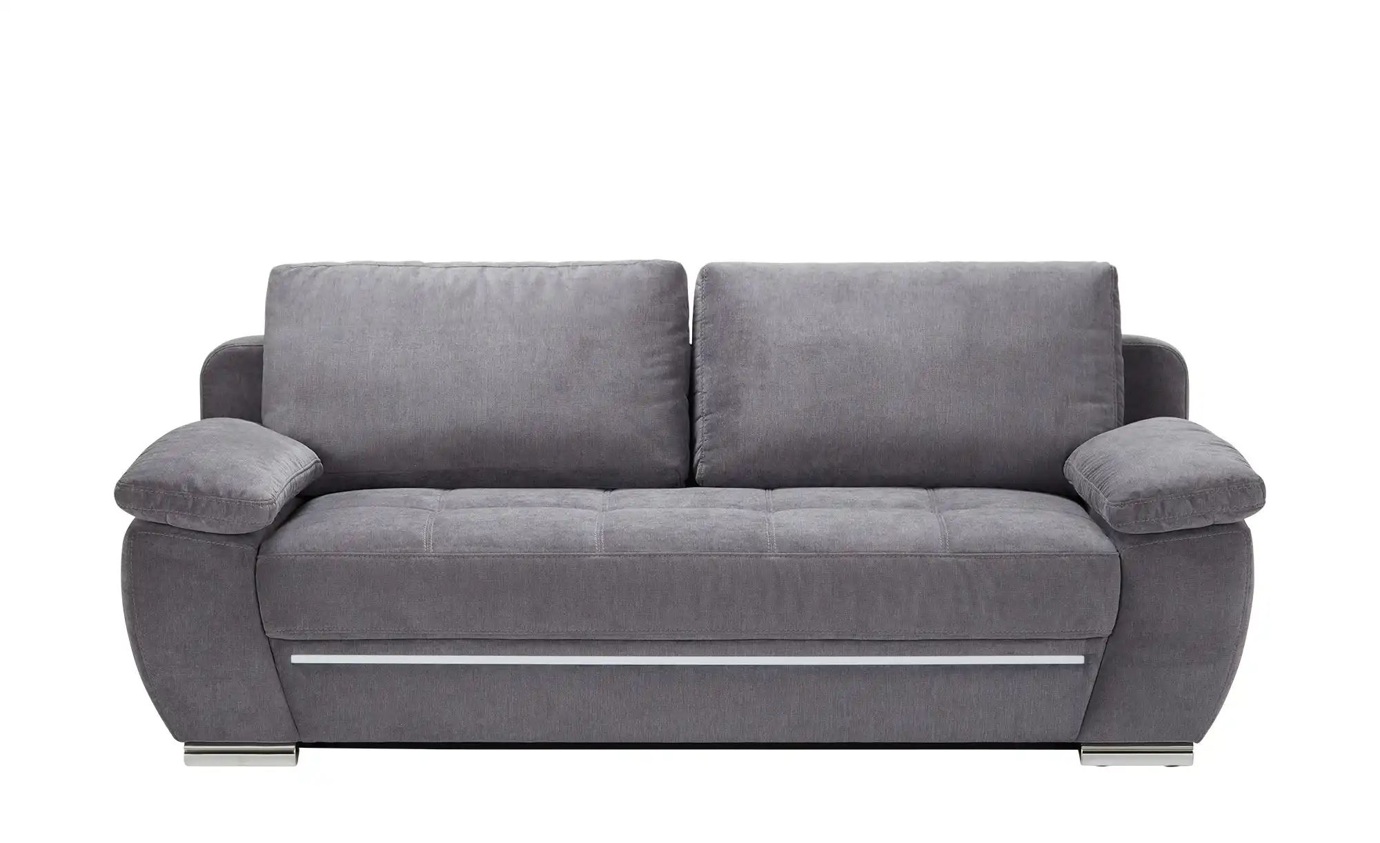 bobb Schlafsofa mit Beleuchtung  Farella LED ¦ grau ¦ Maße (cm): B: 209 H: günstig online kaufen